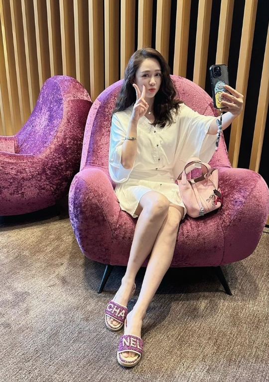 陳喬恩透露自己是易水腫體質。(圖/翻攝自陳喬恩 IG)