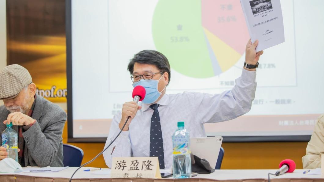 游盈隆時常針貶時事。（圖／翻攝自游盈隆臉書）