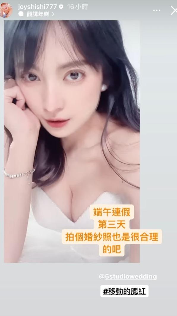 阿喜去拍全家福。（圖／翻攝自阿喜IG）