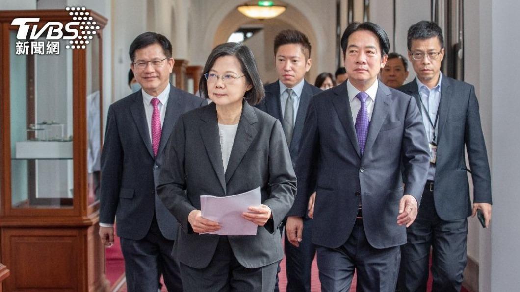 蔡英文與小英之友會力挺賴清德。(圖/總統府提供)