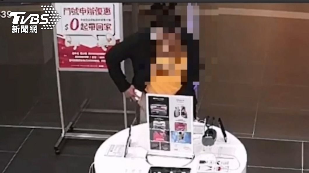剪斷防盜線!7條通慣竊闖三井OUTLET 偷2支iPhone