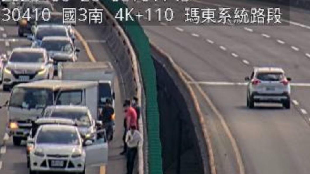 國道6輛車追撞 回堵2公里