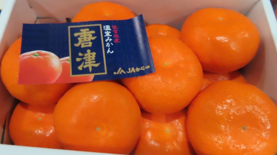 日本「蜜柑(FRESH MIKAN)」檢出殘留農藥。(圖/食藥署提供)
