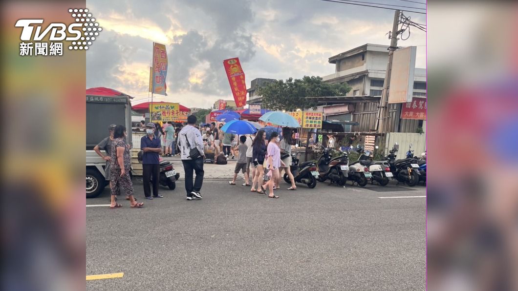 竹南國泰夜市違規 如再營業縣府將開罰