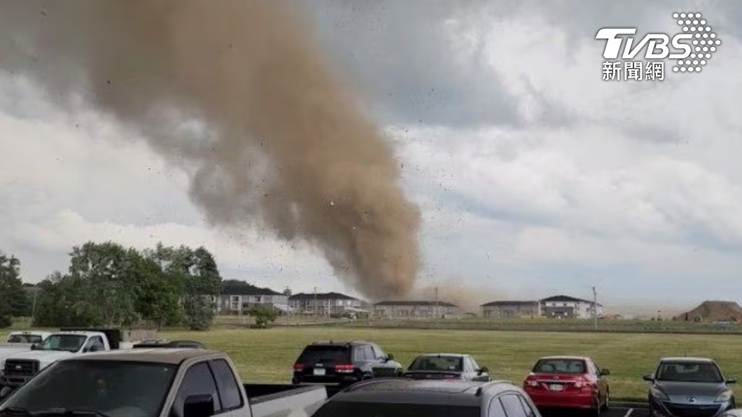 印第安納州（Indiana）被可怕龍捲風肆虐。（圖／達志影像路透社）