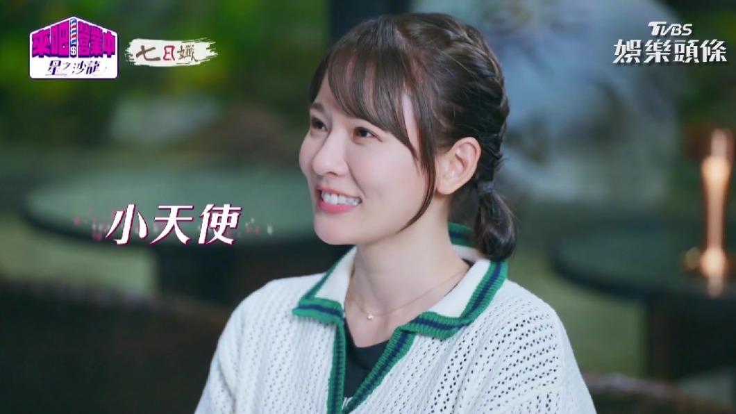 林莎被誇是小天使般的存在,更獲頒「最佳女友獎」。(圖/TVBS)
