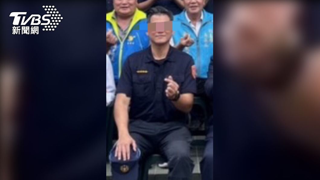 李姓隨扈為現任花蓮吉安分局月眉派出所巡佐兼所長。(圖/TVBS)