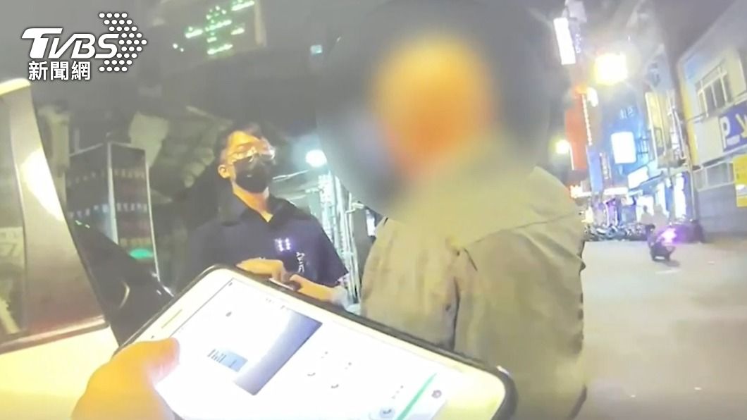 警方半小時內循線逮捕涉案的唐男。(圖/TVBS)