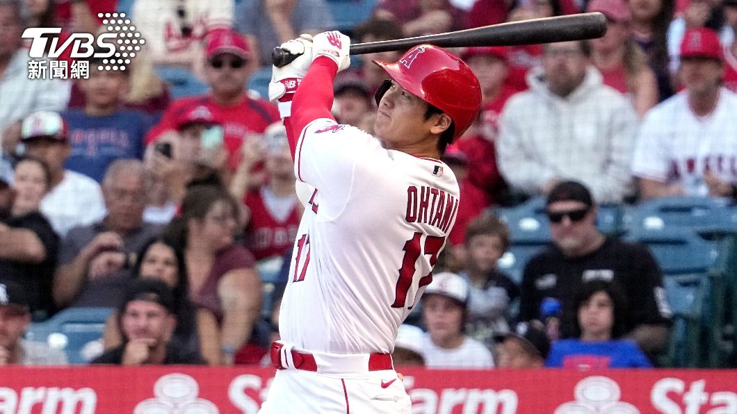 大谷翔平6月繳出13轟追平隊史紀錄。(圖/達志影像美聯社)