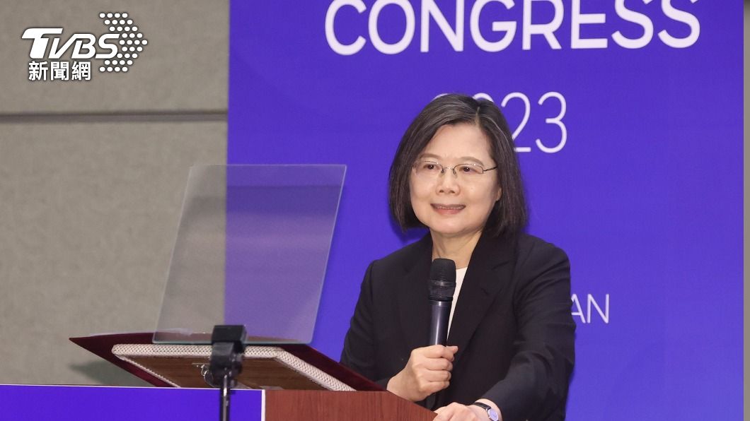 2023世界新聞年會在台灣 蔡英文:力抗假訊息攻擊