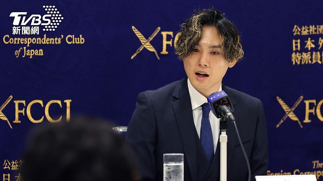 前小傑尼斯橋田康也指控喜多川性侵。(圖/達志影像美聯社)