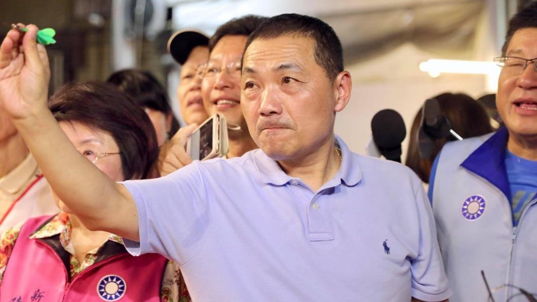 新北市長侯友宜帶職參選總統。(圖/TVBS)