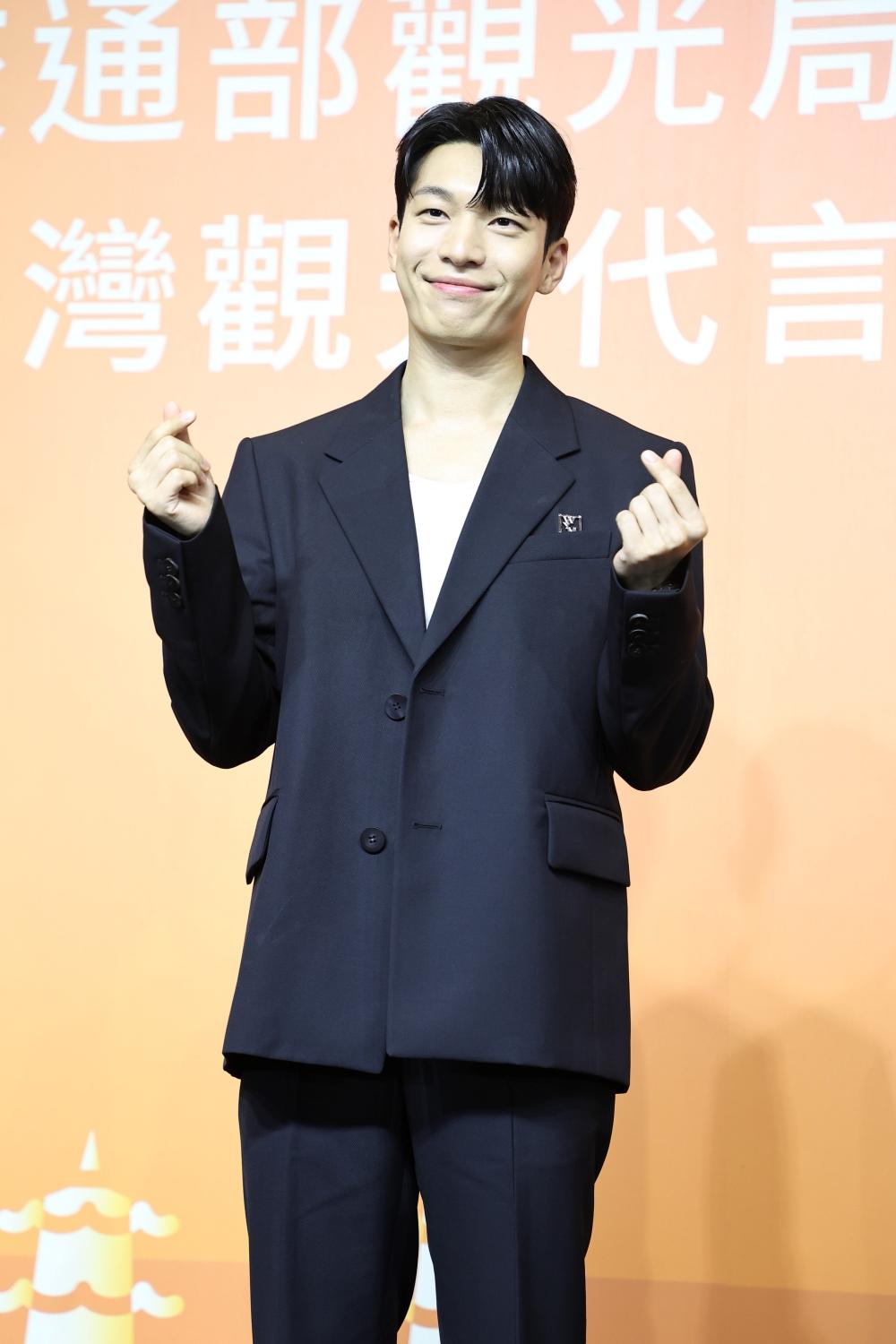 魏嘏雋6月底來台時就已透露《魷魚遊戲2》7月開拍。(圖/TVBS)