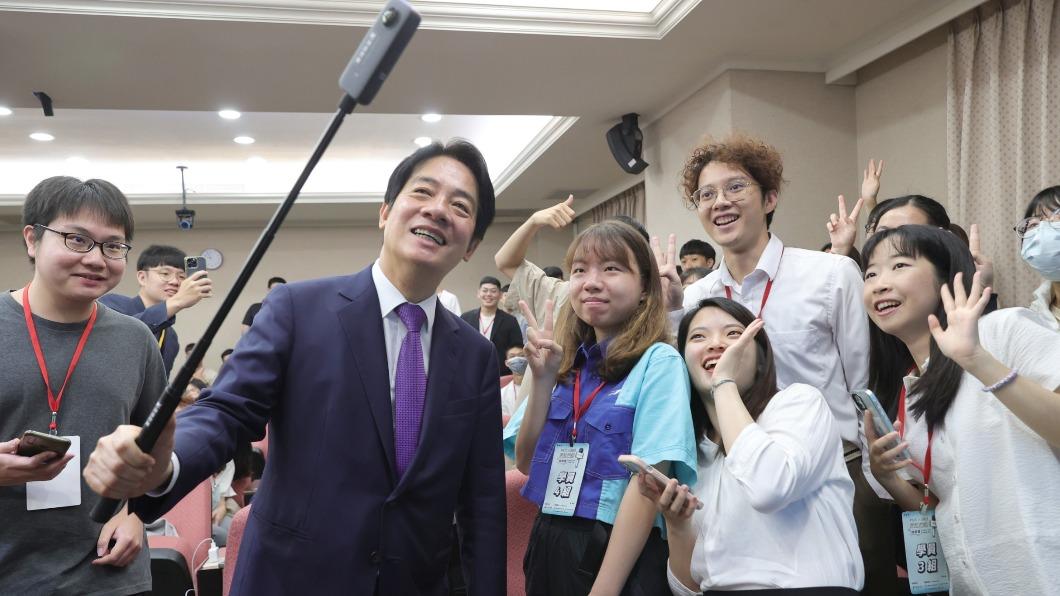 賴清德出席「亞太青年協會第七屆政治幕僚培訓營」。（圖／總統府提供）