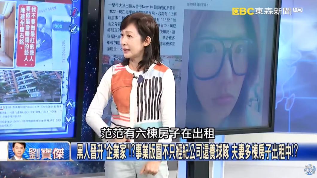 范瑋琪在民生社區擁有6棟房子在出租。（圖／翻攝自關鍵時刻YouTube）
