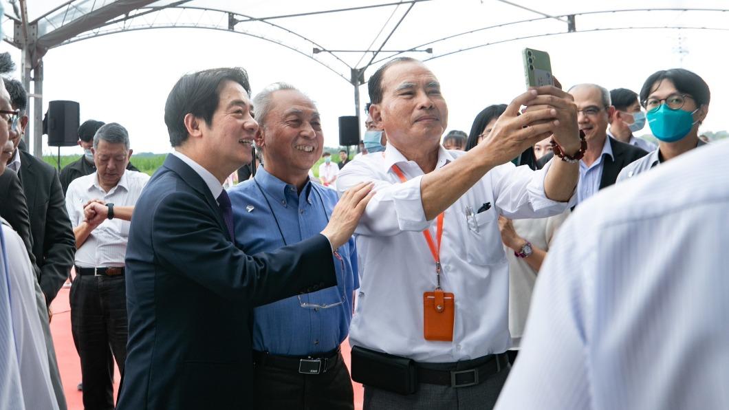 賴清德出席「台南科學園區三期動土祈福暨招商活動」。(圖/總統府提供)