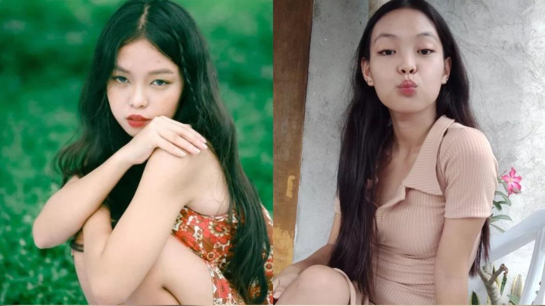 Rowena Padua因神似Jennie在菲律賓的知名度也大大提升。(圖 / 翻攝自@itzwengweng22 IG)