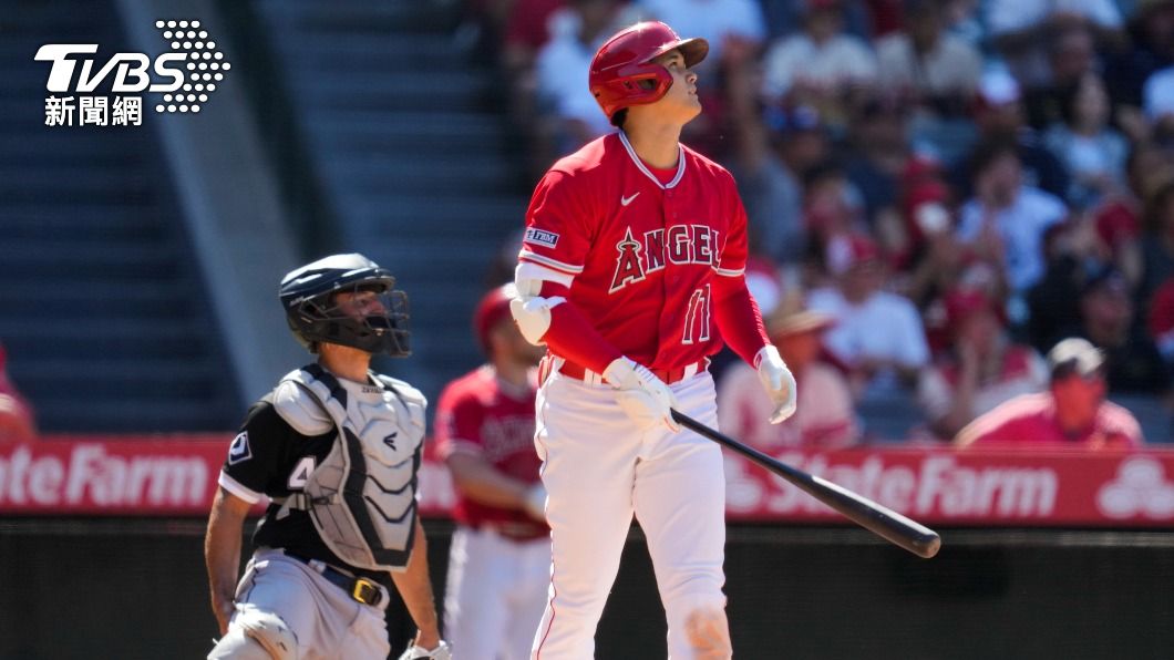 大谷翔平以累積29支全壘打的紀錄領跑全聯盟。(圖/達志影像美聯社)