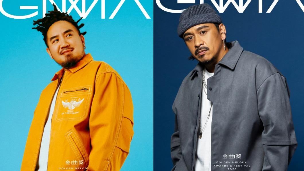 Matzka(左)、葛西瓦將角逐3個獎項,還要一起演出。(圖/台視提供)