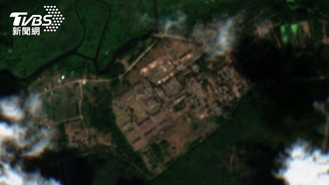 衛星照片顯示白俄境內似乎正在興建瓦格納營地。(圖/達志影像路透社)