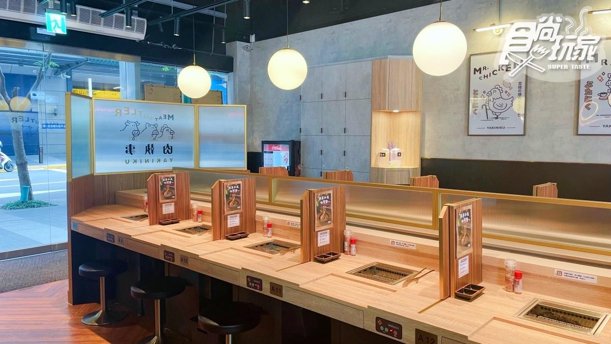 「肉執事」店內主打極簡風設計,相當好拍。(圖/食尚玩家)