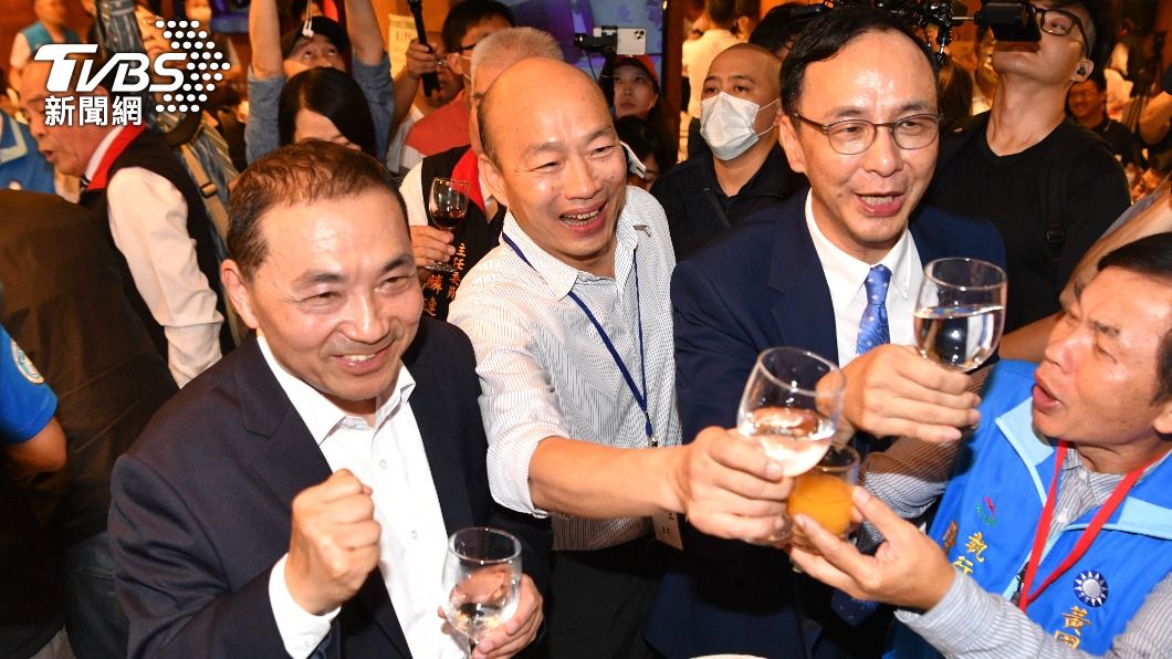 千呼萬喚始出來!韓國瑜確定出席全代會 和總統候選人坐一起