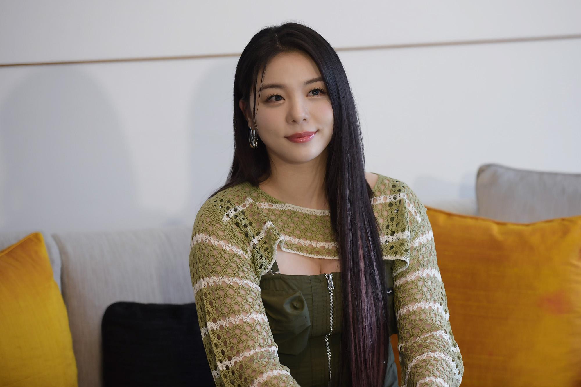Ailee說自己開唱前不太會緊張，希望台粉也期待明天演出。（圖／和協整合行銷提供）
