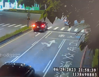2車事故過程。(圖/TVBS)