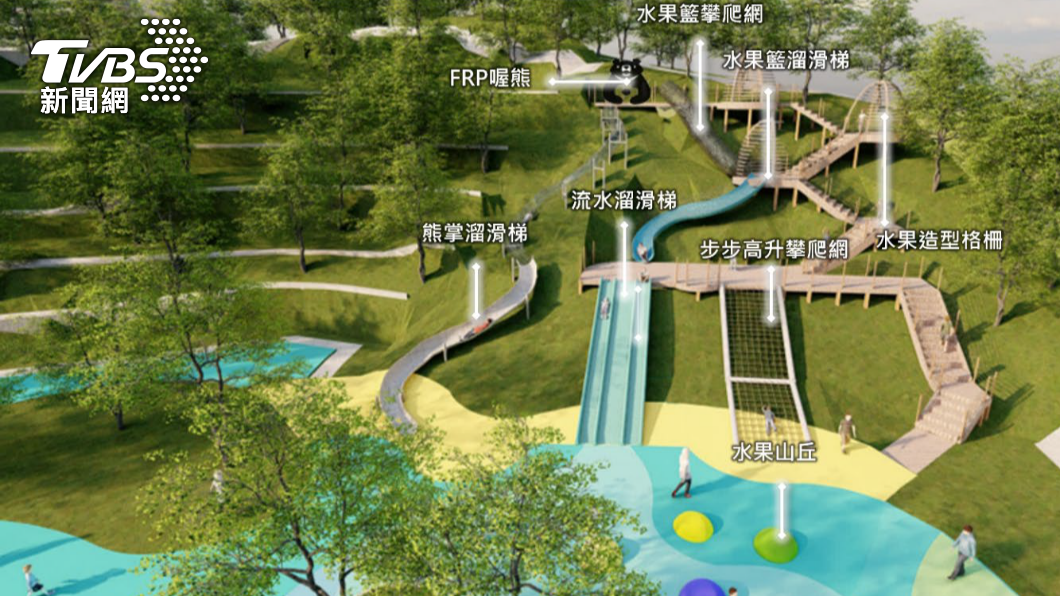 百果山重建工程將在年底完工。(圖/TVBS)