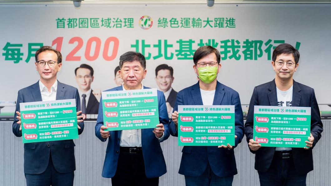 幕後/通勤月票規劃多時 綠營未因北北基桃全敗選「裝死」
