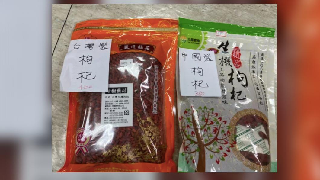 陳怡君走訪迪化街、市場採買營養午餐中最常使用中國大陸的食材,發現價差不大。(圖/陳怡君辦公室提供)