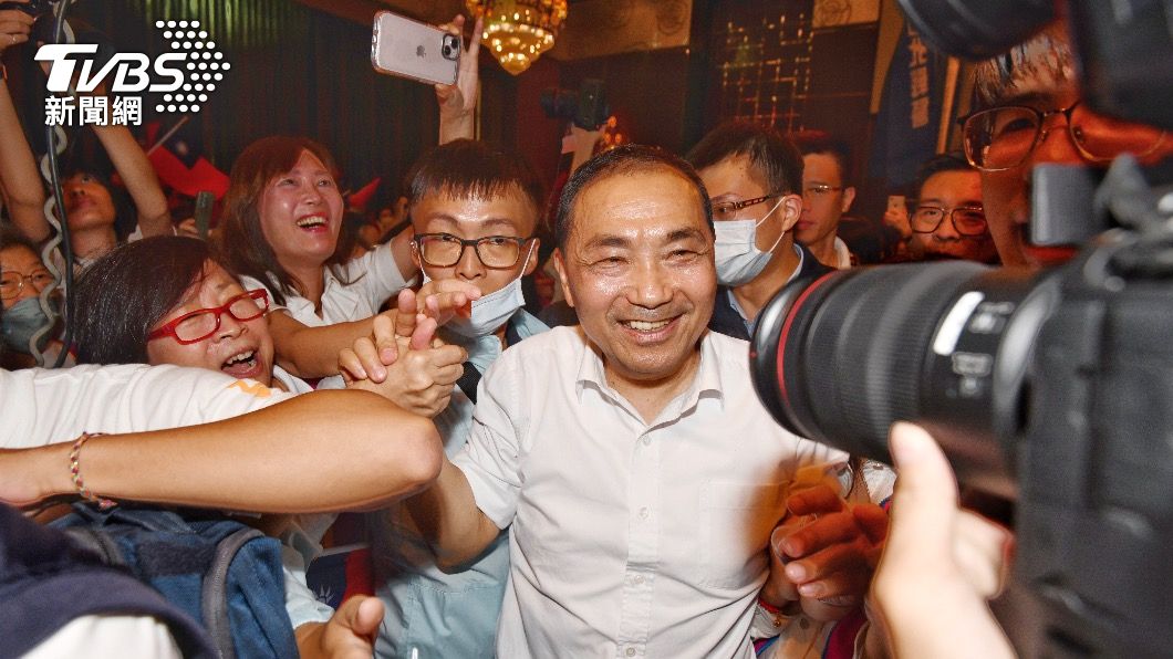 國民黨總統參選人侯友宜。(圖/胡瑞麒攝)