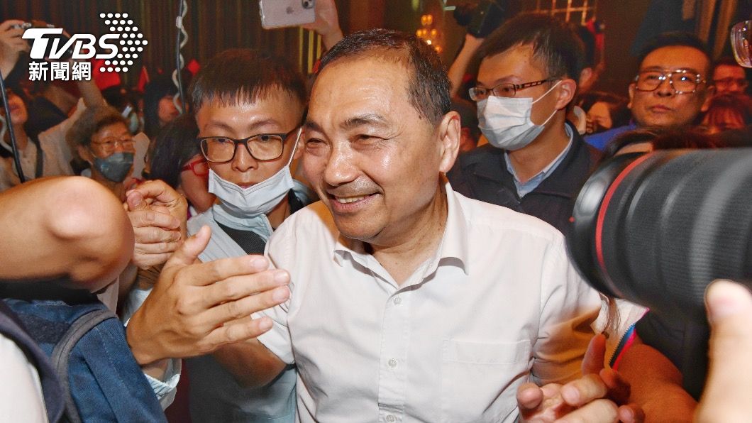國民黨總統參選人侯友宜。（圖／胡瑞麒攝）
