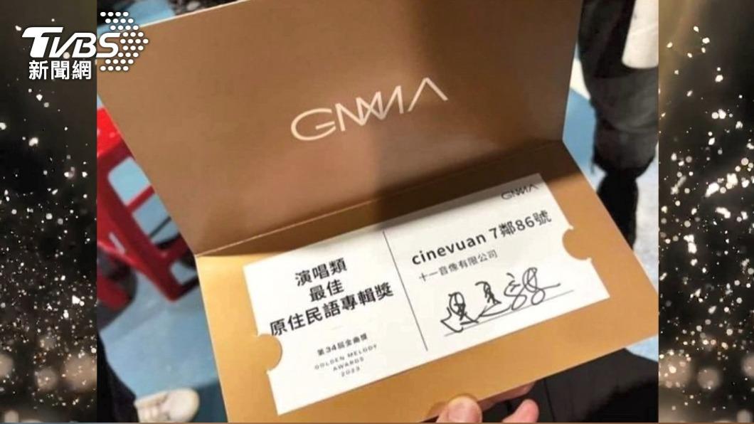 網絡上有不少網友討論得獎卡的設計。(圖/TVBS)