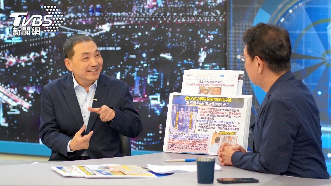 國民黨總統參選人侯友宜。(圖/區國強攝)