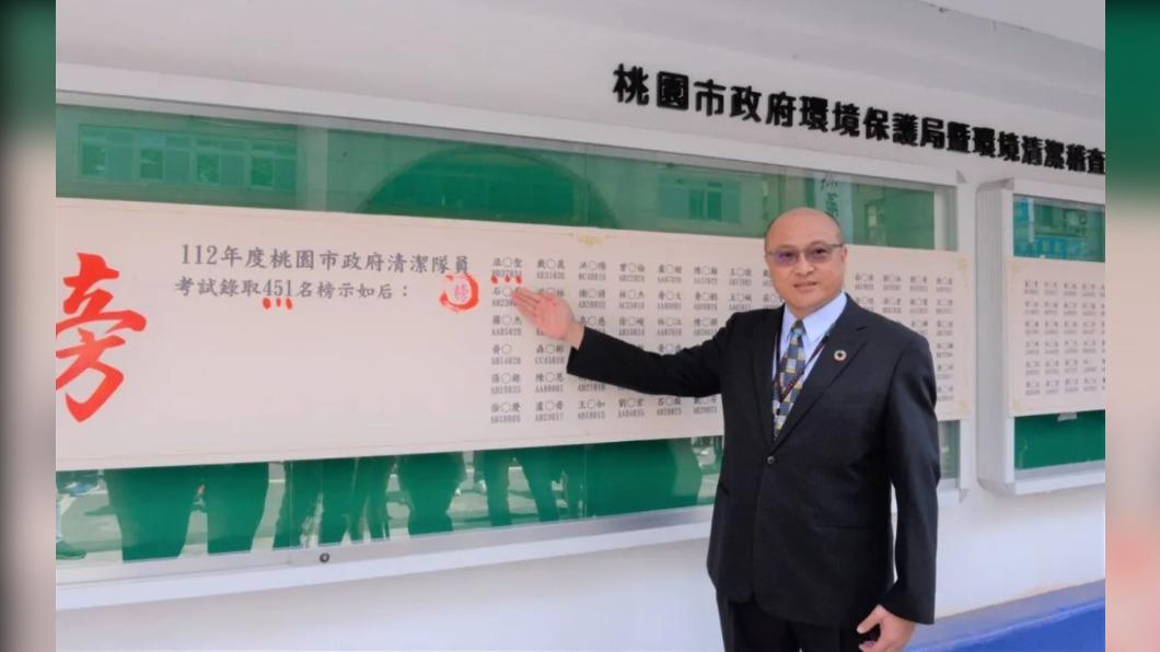 環保局長陳世偉擔任這次招考主考官。(圖/桃園市環保局提供)