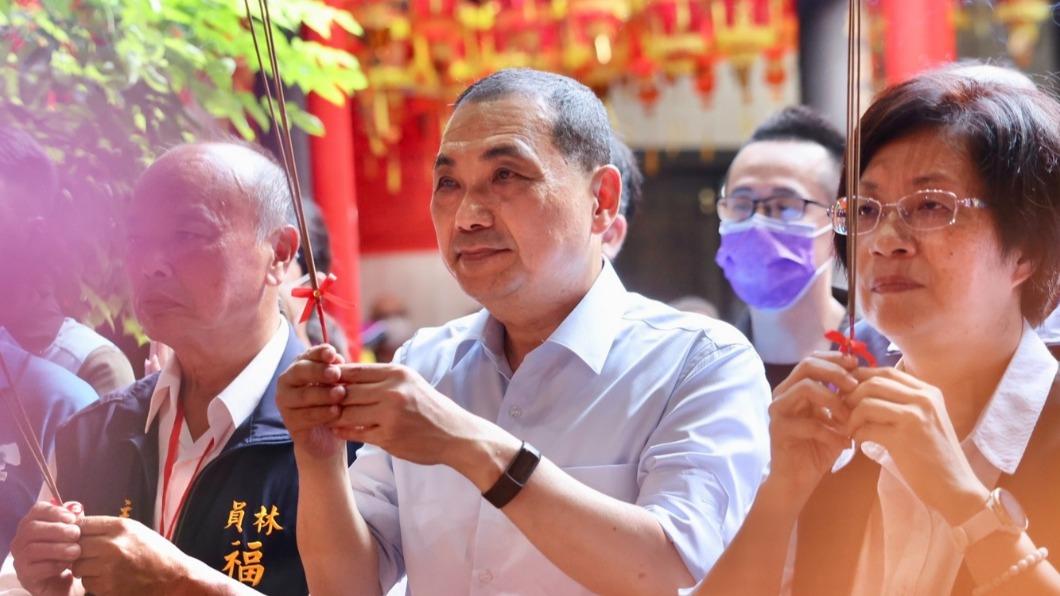 侯友宜民調持續低迷。(圖/翻攝自侯友宜臉書)