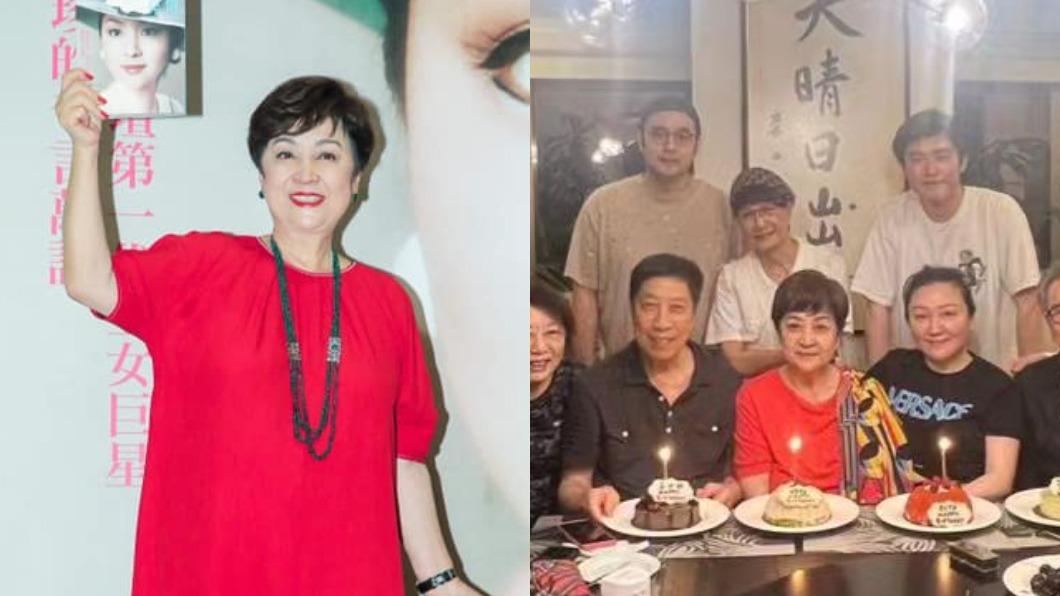 甄珍日前傳出失聯消息。（圖／翻攝自甄珍FB、姜大衛IG）