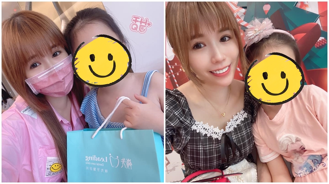 「甜心Q匠」不時會曬出與女兒互動畫面。(圖/翻攝自甜心Q匠臉書)