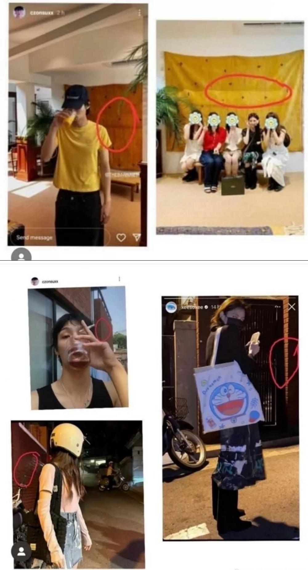 韓韶禧跟蔡鍾碩數度被抓包出沒在同一地點,疑似在約會。(圖/翻攝自韓網)