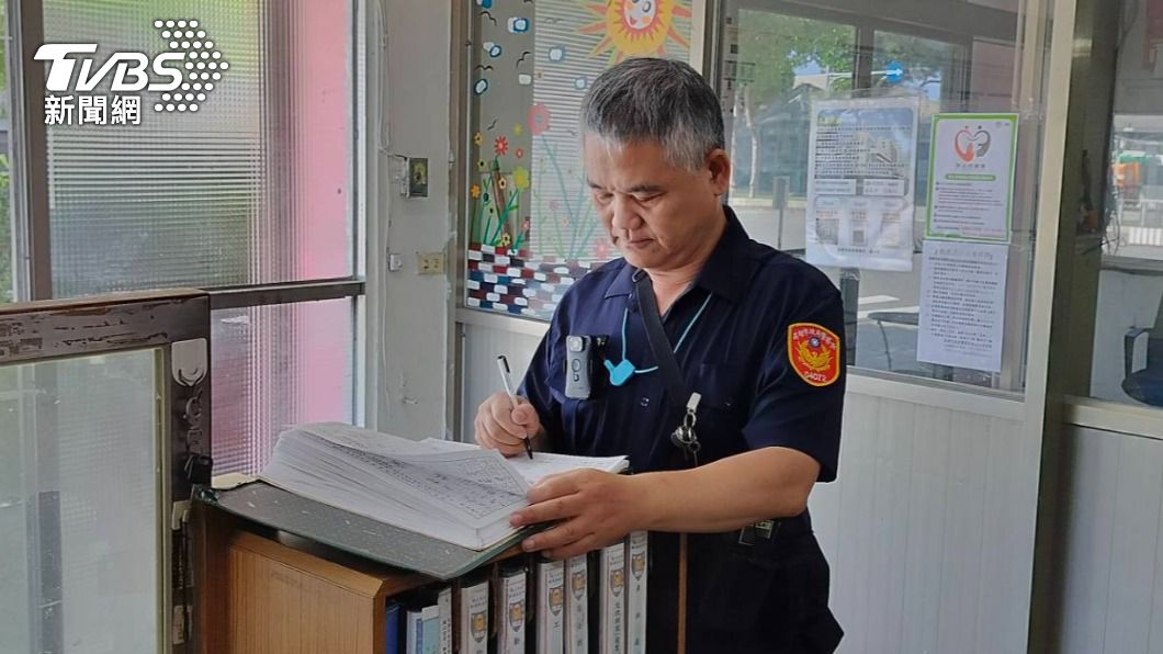 員警孫德新認為,成為警職人員後,對民眾是有責任的。(圖/警方提供)