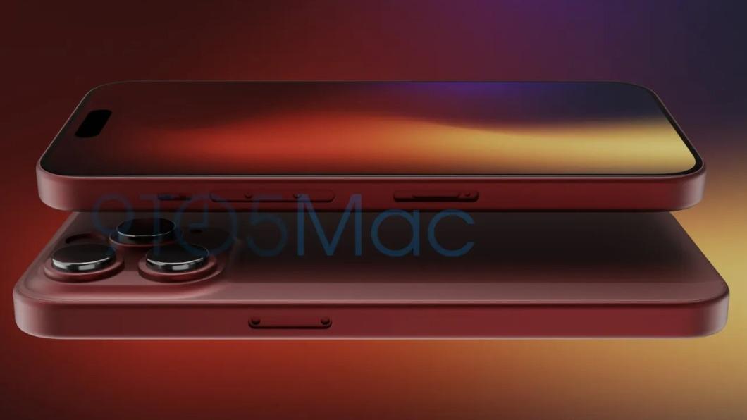 iPhone 15 Pro將加入1款新的酒紅色。(圖/翻攝自9to5mac)