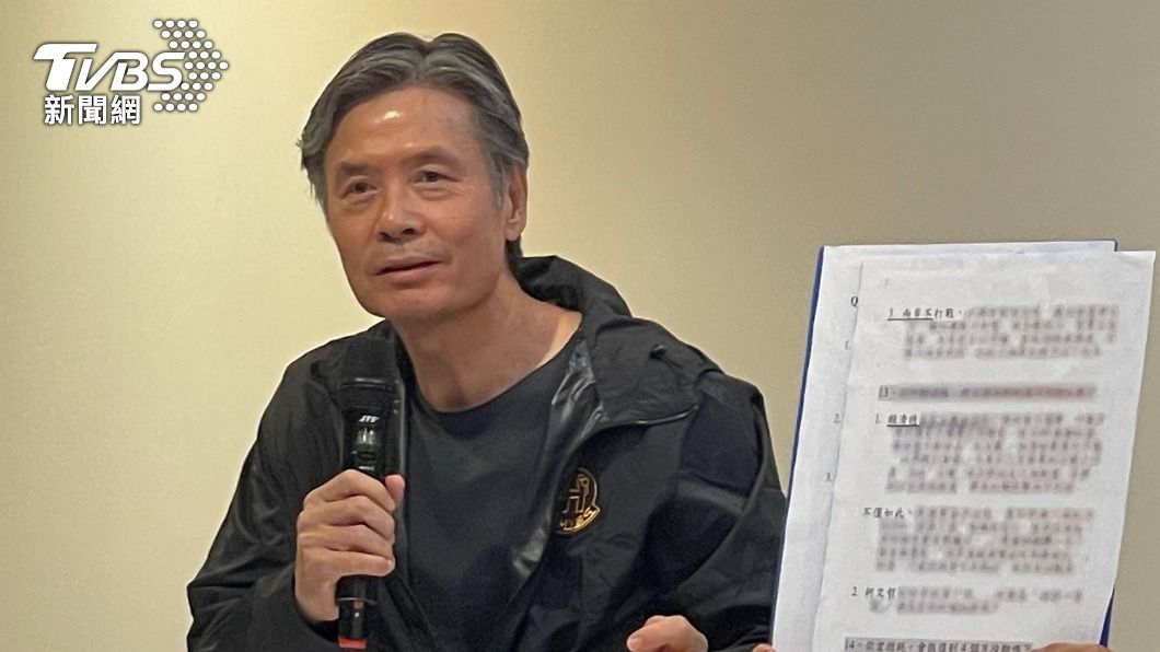 侯友宜競選辦公室執行長金溥聰(圖/林恩如攝)