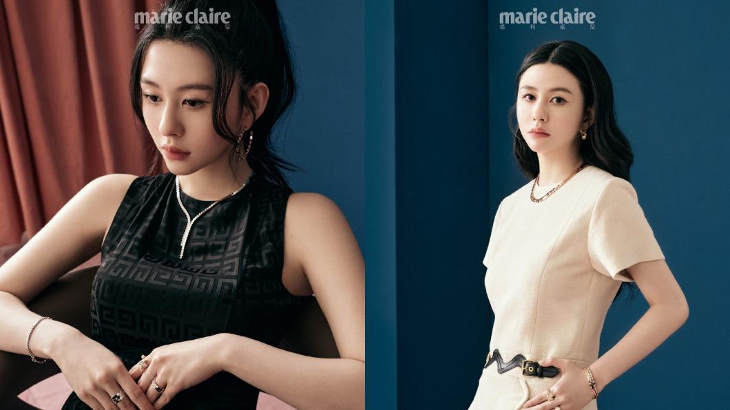 沈月受時尚雜誌《Marie Claire HK》邀約。（圖／沈月微博）