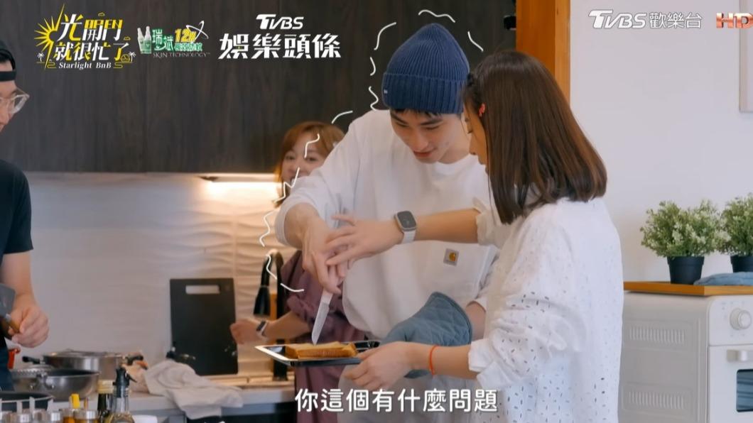 章廣辰出包被罵。(圖/翻攝自《光開門就很忙了》)