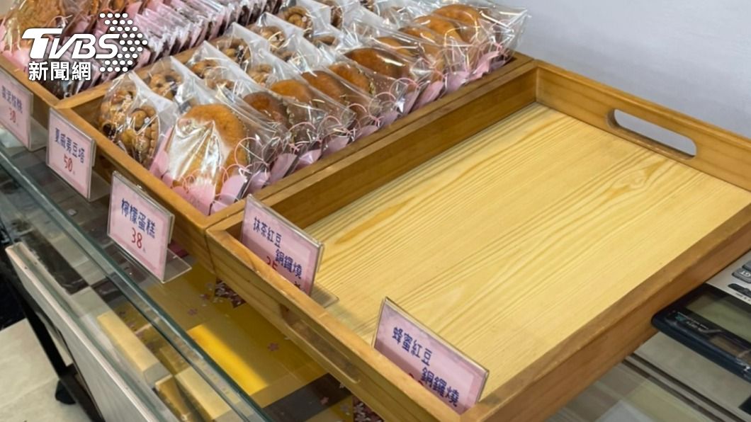 銅鑼燒銷售一空。(圖/李昱菫攝)