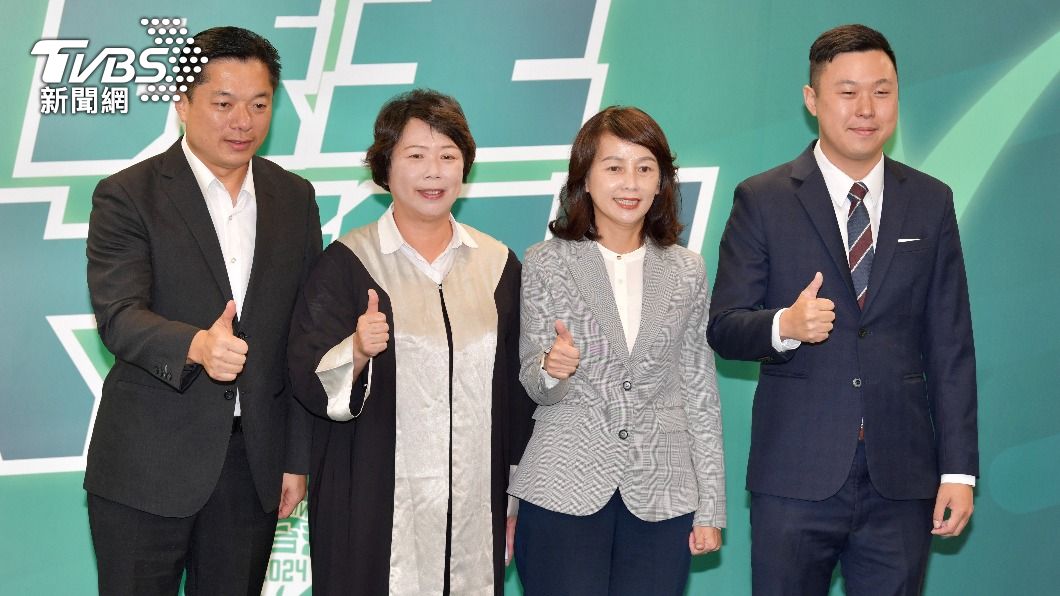 陳俊宇、鄭文婷、張美慧、李問投入艱困選區選戰。（圖／胡瑞麒攝）