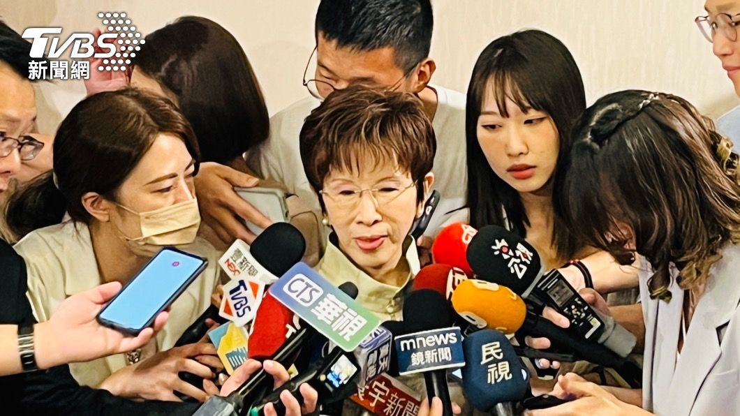 國民黨前主席洪秀柱。(圖/TVBS資料畫面)