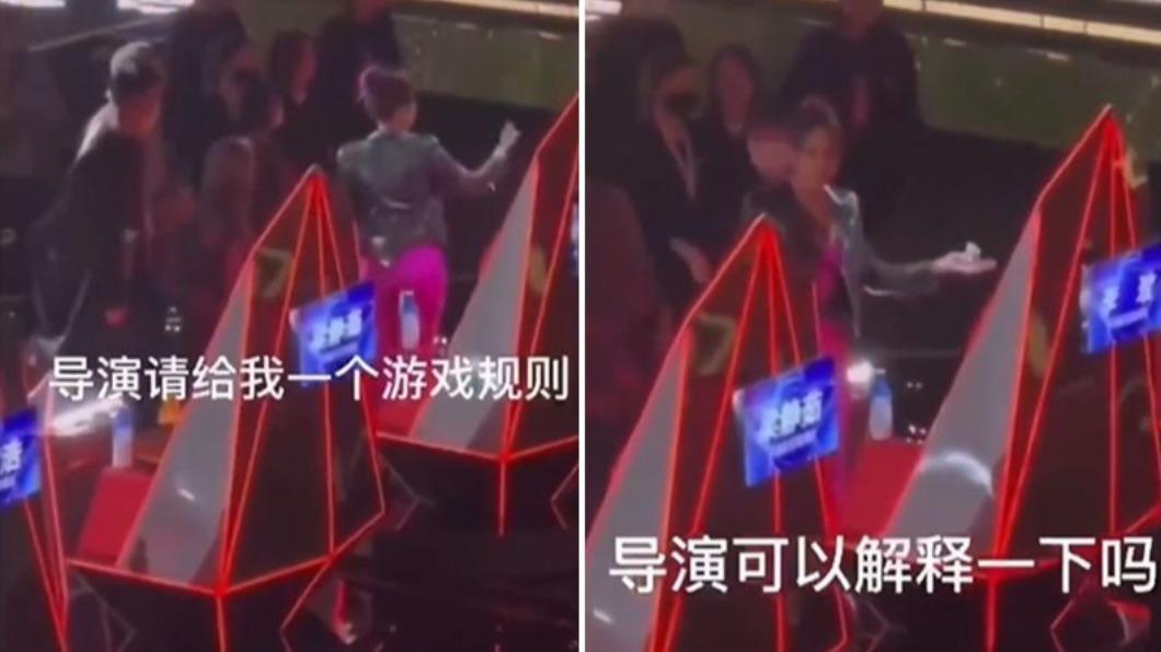 李玟為了維護選手權益,直接和節目組撕破臉。(圖/翻攝自微博)