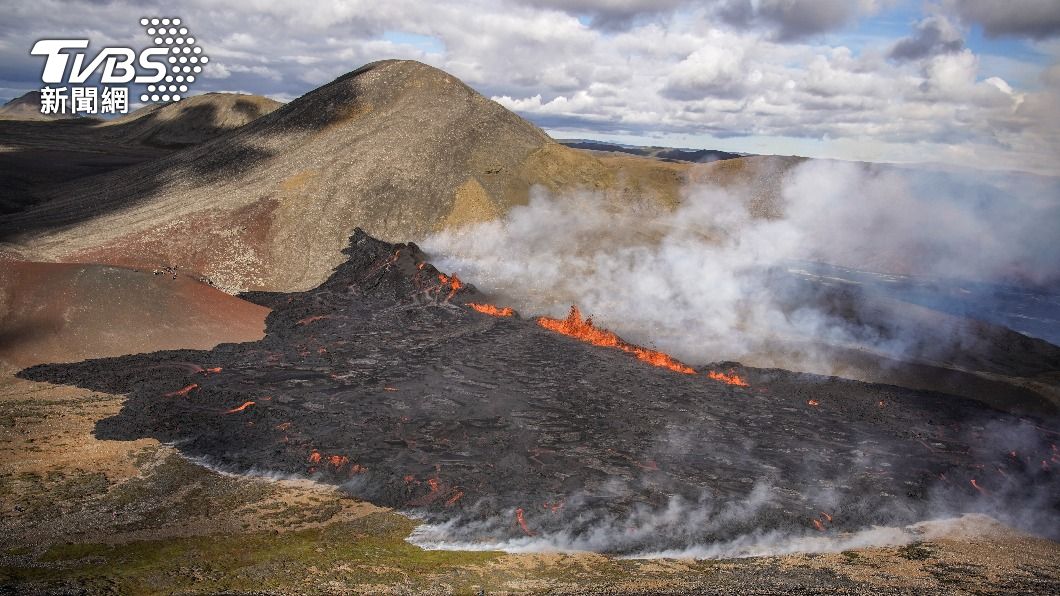 冰島的火山活動相對頻繁。(圖/達志影像美聯社)